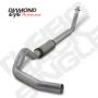 Diamond Eye Performance K5216A Diamond Eye KIT 5in TB SGL AL: 94-02 DODGE CUMMINS 5.9L