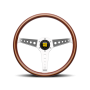 Momo California Wood Steering Wheel 360 mm - Mahogany Wood/Pol Spokes