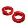 Energy Suspension 2005-07 Ford F-250/F-350 SD 2/4WD Front Coil Spring Isolator Set - Red
