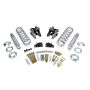 UMI Performance 64-72 GM A-Body Rear Coilover Brackets Bolt In (175LB Spring Rate)