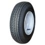 Hi Run 4.80-8/4-4l Stc Hi-Run Su01 (8x3.75 White) St Trailer Assembly