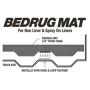 BedRug 07-16 Toyota Tundra 6ft 6in Bed Mat (Use w/Spray-In & Non-Lined Bed)