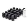 Wheel Mate WM14TB20 WM14T Closed End Lug Nuts - QTY 20/Black