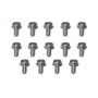 Moroso 38780 GM Powerglide Stamped Steel Transmission Pan Bolts - Set of 14
