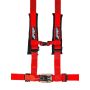 PRP Seats SB4.2LL-R PRP 4.2 Harness with Latch / Link Lap Belt- Red