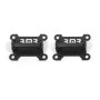 BMR 98-02 Chevrolet Camaro Motor Mount Kit (Solid Steel) - Black Hammertone