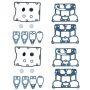 S&S Cycle 90-4097 99-17 BT Rocker Box Gasket Kit