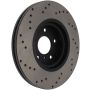 Stoptech 128.42080L 08-09 Infiniti EX35 / 05-08 G35 / 09 G37 / 06-09 M35/M45 Drilled Left Front Rotor
