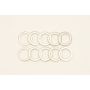 DeatschWerks -6 AN Aluminum Crush Washer (Pack of 10)