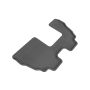 3D MAXpider 2007-2013 BMW X5 E70 Kagu 3rd Row Floormats - Black