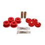 Energy Suspension 90-97 Honda Accord/Odyssey / 92-01 Prelude Red Front Shock Upper and Lower Bushing