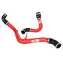 aFe Power 46-20184-R BladeRunner 2-1/2 IN Aluminum Hot and Cold Charge Pipe Kit Red