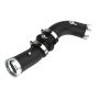 aFe Power 46-20728-B BladeRunner 2-1/2 IN Aluminum Hot Charge Pipe Black