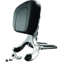 Kuryakyn 1660 Multi-Purpose Backrest Chrome