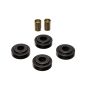 Energy Suspension 79-85 Mazda RX7 Black Front Strut Rod Bushing Set
