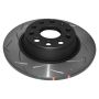DBA 06-08 Audi A3/10/06-08 TT / 10/04-10 VW Golf (MK5)/3/05+ Passat Rear Slotted 4000 Series Rotor