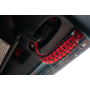 Fishbone Offroad 07-18 Wrangler JK A Pillar Sound Bar Red Paracord Grab Handles