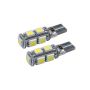 Oracle Lighting 4804-001 T10 9 LED 3 Chip SMD Bulbs (Pair) - Cool White
