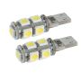 Oracle Lighting 4804-001 T10 9 LED 3 Chip SMD Bulbs (Pair) - Cool White