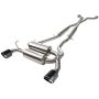 aFe Power 49-36103-C Takeda 2-1/2 IN 304 Stainless Steel Cat-Back Exhaust System w/ Carbon Fiber Tips