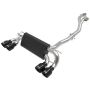 aFe Power 49-36350-B MACH Force-Xp 3 to 2-1/2 IN Stainless Steel Cat-Back Exhaust System w/Black Tip