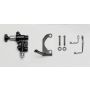 Wilwood 260-13190 Tandem Master Cylinder Mounting Bracket L/H Kit w/ Prop Valve