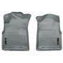 Husky Liners 05-15 Toyota Tacoma Crew/Extended/Standard Cab WeatherBeater Front Grey Floor Liners