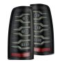 AlphaRex 620005 99-06 Chevrolet Silverado Sierra LUXX-Series LED Tail Lights Alpha-Black