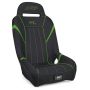 PRP Seats A5701-PORXP-W PRP GT/S.E. Suspension Seat - Black/Green