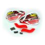 Cycra 1CYC-1016-33 Factory Enduro Hanshield - Red