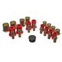 Energy Suspension 3.3103R Universal Red Control Arm Bushing Set - Complete Set