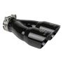 aFe Power 49T25364-B10 Takeda 304 Stainless Steel Clamp-on Exhaust Tip Black