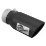 aFe Power 49T30401-B09 MACH Force-Xp 409 Stainless Steel Clamp-on Exhaust Tip Black