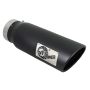 aFe Power 49T40501-B15 MACH Force-Xp 409 Stainless Steel Clamp-on Exhaust Tip Black