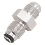 Russell 648020 Performance -6 AN (male to 9/16in-18 O-ring seal) Power Steering Adapter. Clear anodized