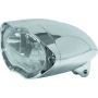 Bikers Choice 482821 Chrome Sunray Headlight Bottom Mount Universal Custom 55/60W H4