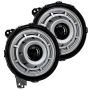 Oracle Lighting 5839-504-PSC Oculus Bi-LED Projector Headlights for Wrangler JL/ Gladiator JT - Satin Silver