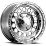 Raceline 887 Rock Crusher 15x10in / 5x114.3 BP / -47mm Offset / 83.82mm Bore - Polished Wheel