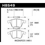 Hawk Performance HB549G.702 DTC-60 Disc Brake Pad