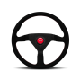 Monte Carlo 350 Steering Wheel Leather Red Stitch