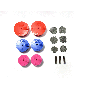 Ticon 903-71000-3000 Industries Silicone Purge Plugs (Turbo Manifold Kit) - Tig Aesthetics