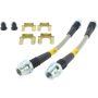 StopTech 98-06 Golf 1.8 Turbo/VR6/20th Ann Rear Stainless Steel Brake Line Kit (does not replace all