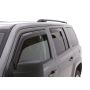 AVS 07-18 Jeep Patriot Ventvisor In-Channel Front & Rear Window Deflectors 4pc - Smoke