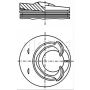 MAHLE 028 24 01 Engine Piston