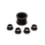 Energy Suspension 88-91 Honda Civic/CRX Black Power Steering Rack Bushing Set