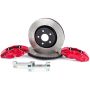 Alcon BKF1551K06 2018+ Jeep JL 350x32mm Rotors 6-Piston Red Calipers Front Brake Upgrade Kit