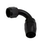 DeatschWerks 6-02-0826-B 10AN Female Flare Swivel 120-Degree Hose End CPE - Anodized Matte Black