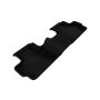 3D MAXpider 2007-2013 Volvo C30 Kagu 2nd Row Floormats - Black