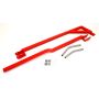 BMR 82-82 3rd Gen F-Body Weld-On Boxed Subframe Connectors (Outside Frame Exhaust) - Red