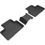 3D MAXpider 2019-2020 Volvo XC40 Kagu 2nd Row Floormats - Black
